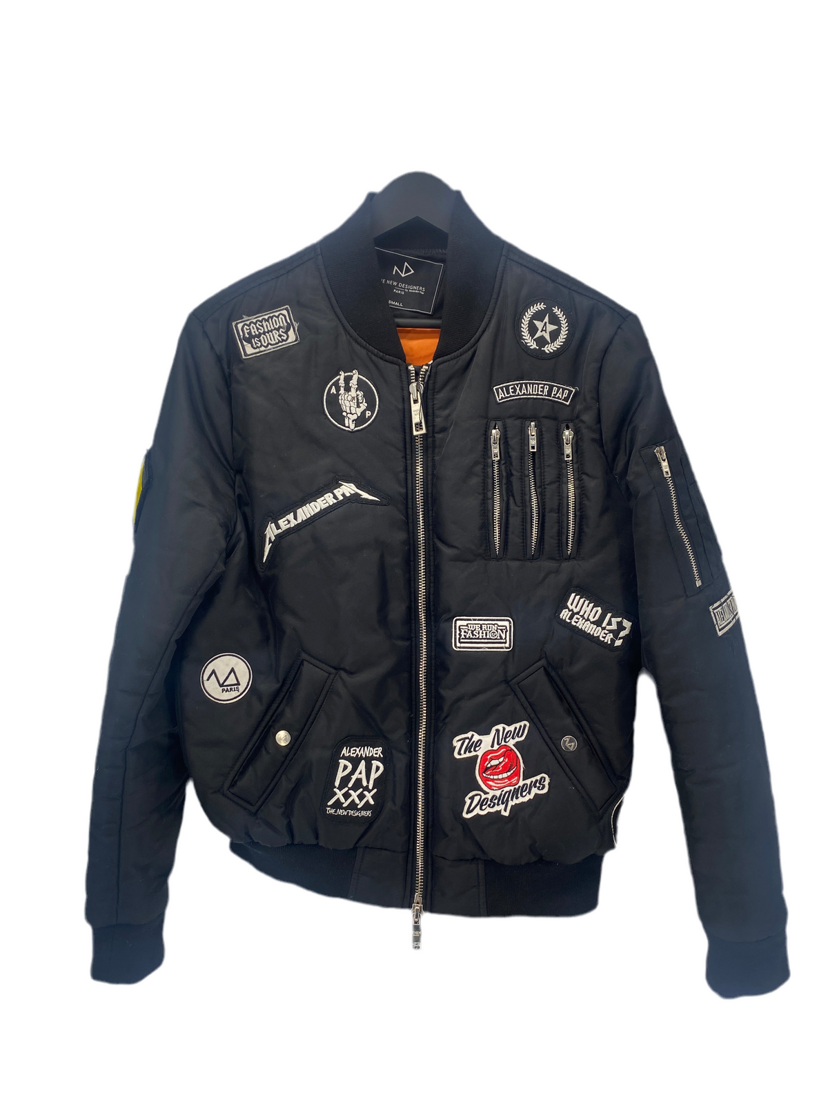 Bombers noir écussons