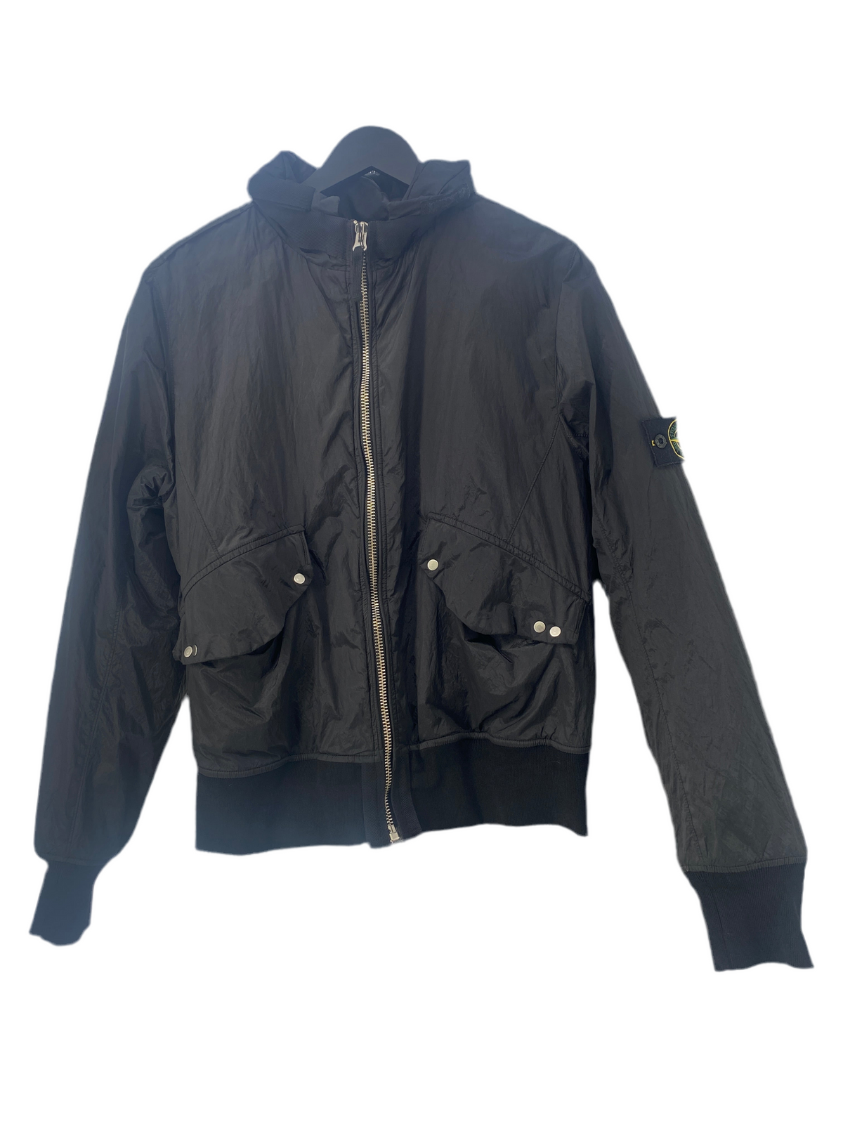 Doudoune noir avec capuche