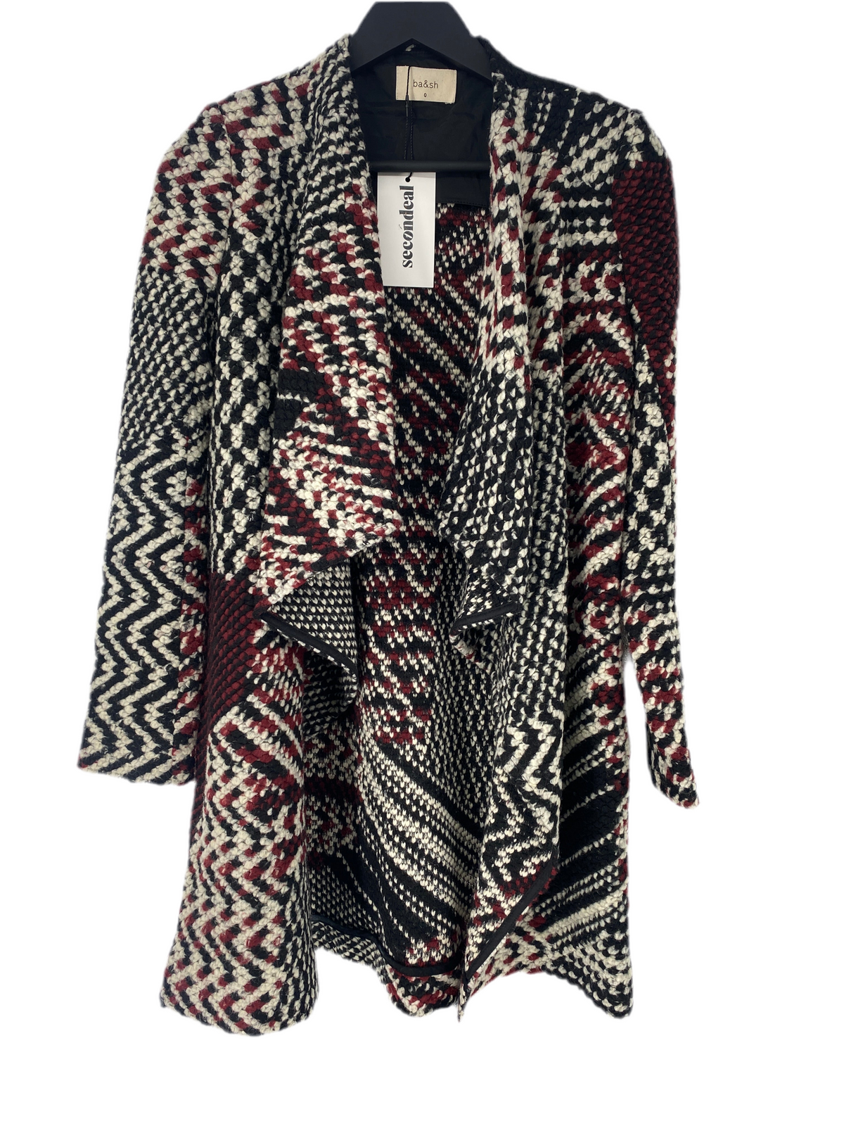 Poncho bordeaux