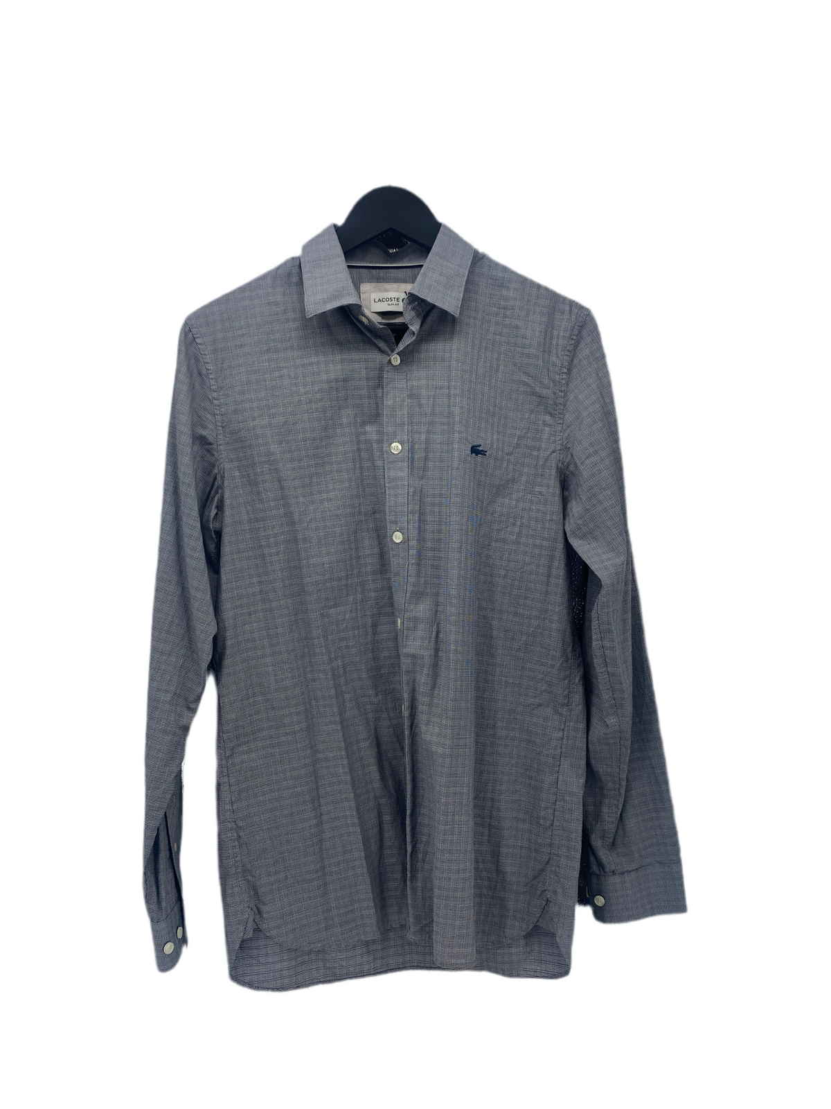 Chemise à petit carreaux