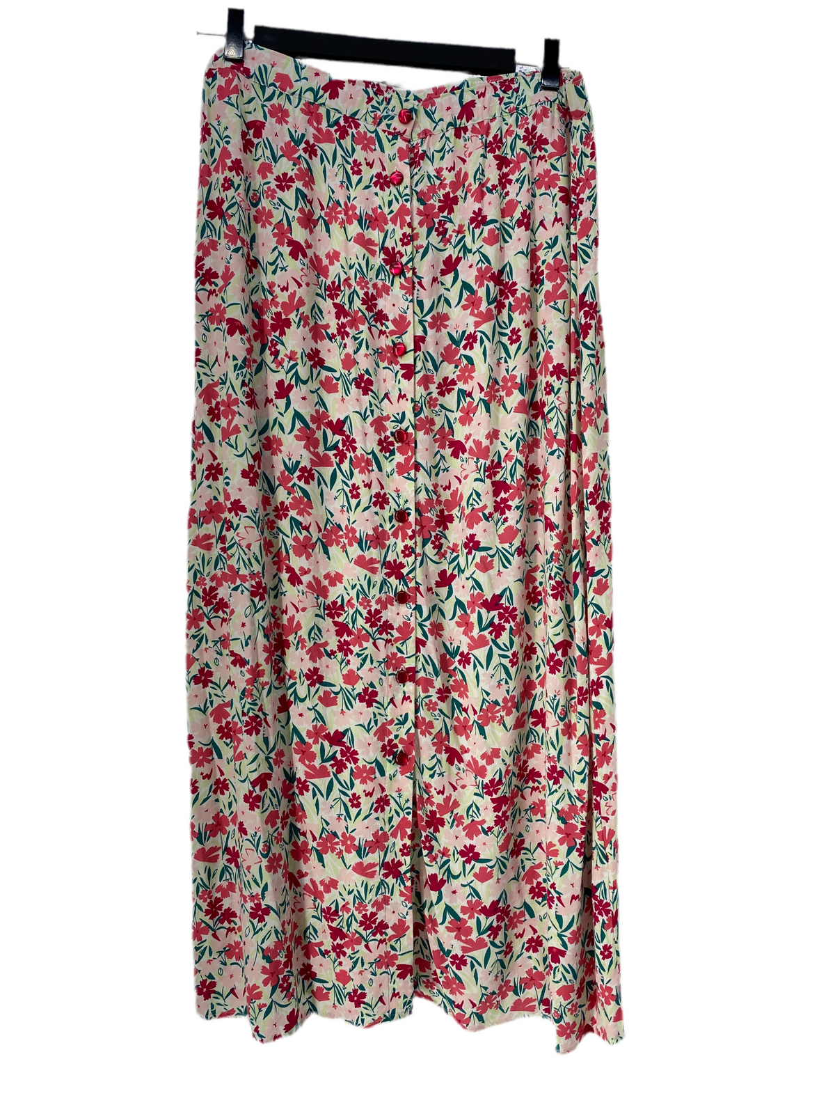 Jupe longue à fleurs