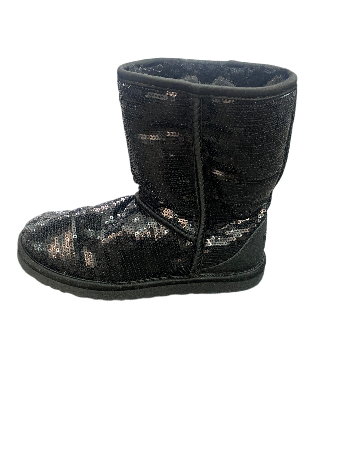 Bottes noire à paillettes