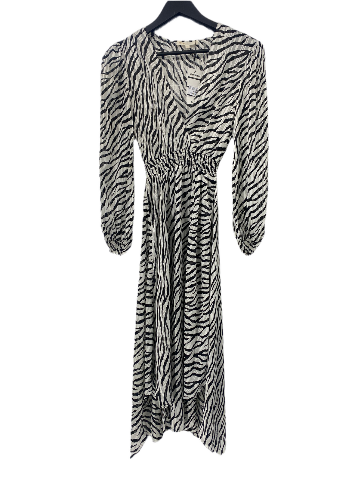 Robe noir et blanche zèbre